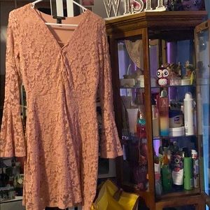 Floral flowing dress